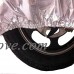 L-Peach Protection Waterproof Aluminum Foil Motorcycle Cover with Lock Holes Buckle Fits up to 79"-116" Length 125cc-1000cc Motors Anti Sun UV Dustproof Cover for All Scooter Mopeds - B0751JBK5R